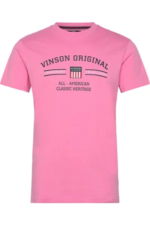 Vinson Vin T-Shirt Matt Men Pink