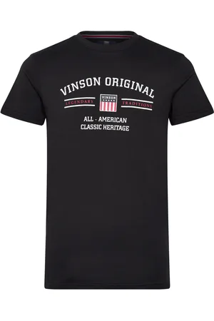 Vinson Vin T-Shirt Matt Men Black