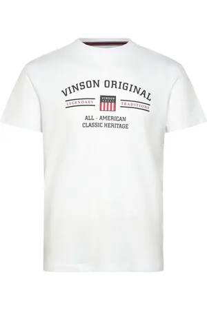 Vinson Vin T-Shirt Matt Men White