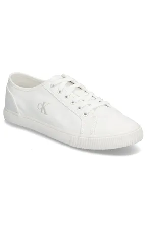 Calvin Klein Ess Vulc Low Mg Canvas White