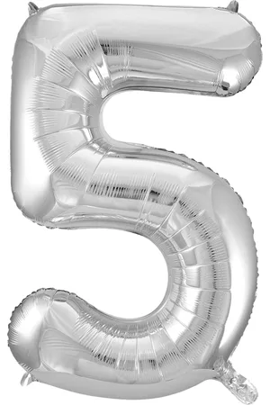 Joker Foil Balloon Number 5 86 Cm