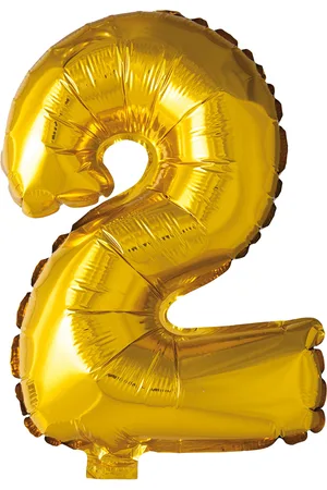 Joker Foil Balloon Number 2 86 Cm