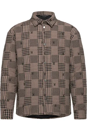 Daily paper Quilted Shield Ls Shirt Brown
