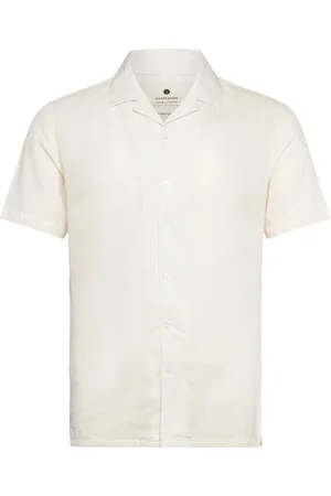 Anerkjendt Akleon Structure S/S Shirt 3 Cream