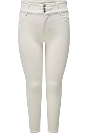 ONLY Caranna Hw Skinny Ank Dnm Ana Noos Cream