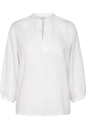 GANT Linen Ss Blouse