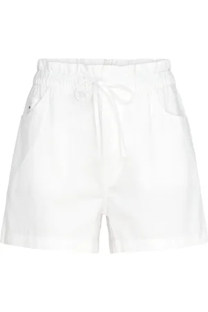 Tommy Hilfiger Tjw Cotton Linen Short White