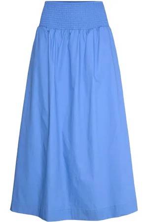 VILA Vimia Hw Maxi Skirt/Ka Blue