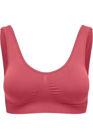 ONLY Onpmira-2 Seam Bra Noos Pink
