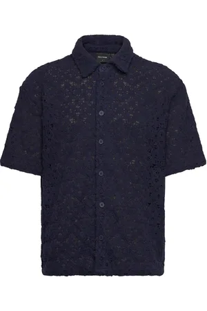 Daily paper Lace Shield Ss Shirt Navy