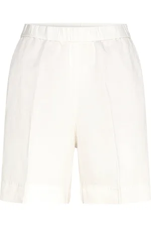 GANT Rel Linen Blend Pull On Shorts White