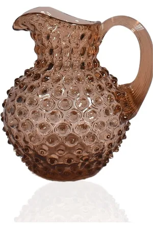 Anna Von Lipa Paris Hobnail Jug Brown