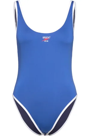 Speedo 8-005050 Solid Bound Scoop 1 Pc Blue