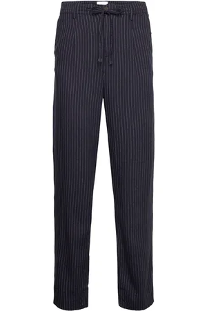 Lindbergh Linen Woven Striped Pants