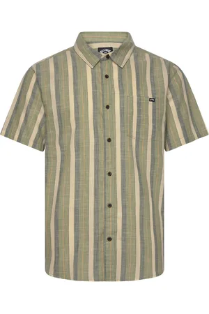 Billabong All Day Stripe Ss Green