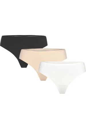 Missya Seamless String W Lace 3-Pack Beige