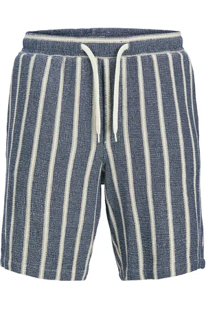 JACK & JONES Jpstjaiden Coba Stripe Jog Short Srt Sn Blue Jack & J S