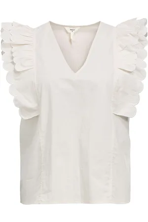 Object Objhope Papaya Nour S/S Top E Div White