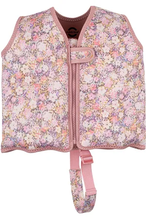 Mikk-Line Swim Vest Aop Pink