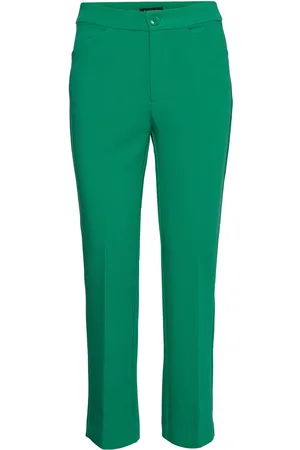 Lindex Trousers Disa Kick Flare Green