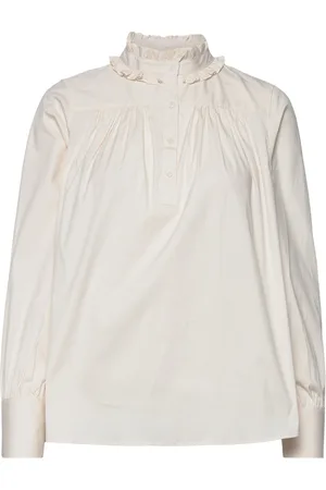 Mos Mosh Hattie Ls Blouse Cream