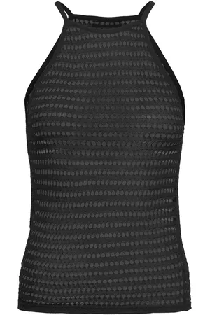MANGO Halter-Neck Knitted Top