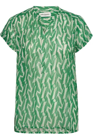 Lollys Laundry Heather Top Green