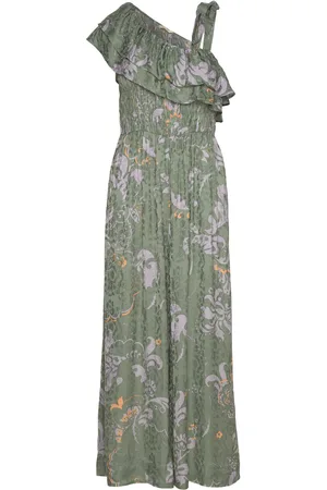 Odd Molly Samira Jumpsuit Green