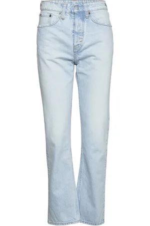 Hope Slim High-Rise Jeans Blue
