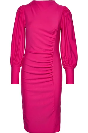 Gestuz Rifagz Puff Dress Pink