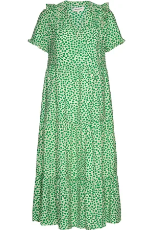Lollys Laundry Freddy Dress Green