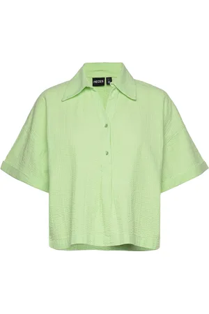 Pieces® Pckiana Ss Shirt Bc Green