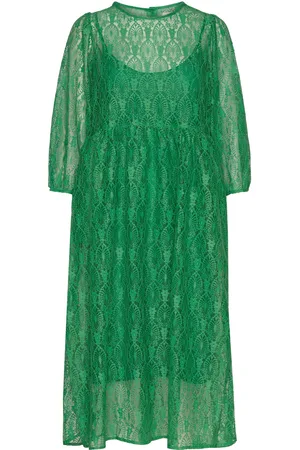 Lollys Laundry Marion Dress Green