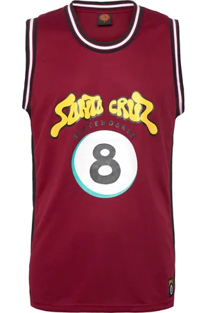 Santa Cruz Winkowski Ocho Mesh Vest Burgundy