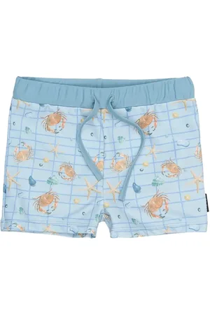 Mikk-Line Swim Pant Uv Aop Recycled Blue
