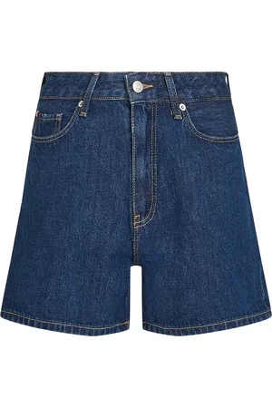 Tommy Hilfiger Dnm Mini Short Hw Blue