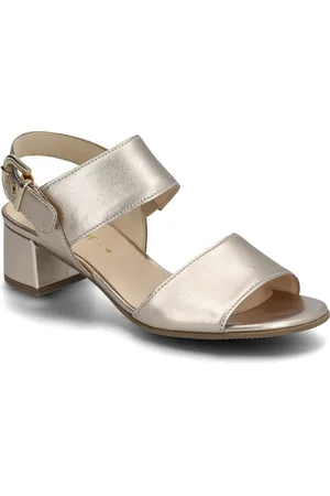 Gabor Ankle-Strap Sandal Gold