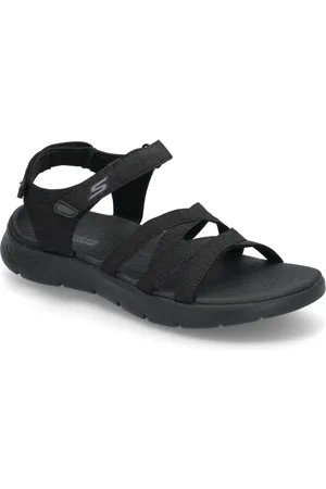 Skechers Womens Go Walk Flex Sandal Black