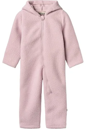 WHEAT Fleece Suit Allo Pink
