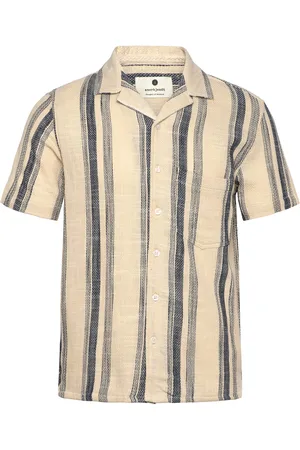 Anerkjendt Akleon Strucsture S/S Shirt Beige