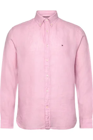 Tommy Hilfiger Pigment Dyed Li Solid Rf Shirt Pink