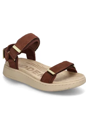 Woden Line Suede Brown