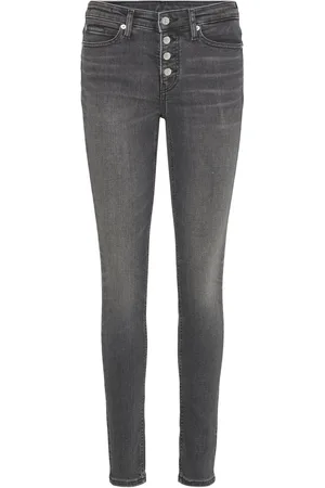 Calvin Klein Mid Rise Skinny Grey