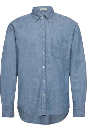 GANT Rel Chambray Shirt Blue