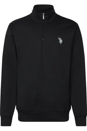 U.S. Polo Assn. Benny Reg Hz Uspa M Sweat Black