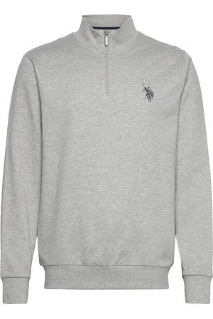 U.S. Polo Assn. Benny Reg Hz Uspa M Sweat Grey