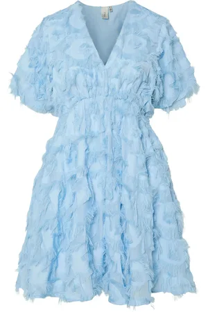 Y.A.S Pazylla 2/4 Dress - Show Blue