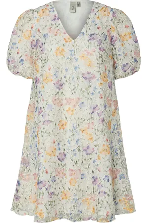 Y.A.S Leanna Ss Dress S. - Show White