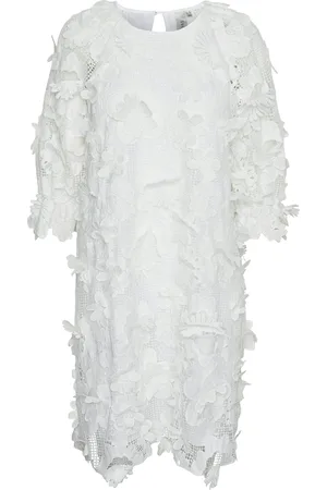 Y.A.S Trea 3/4 Dress - Show White
