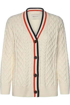 GANT Contrast Cable Cardigan